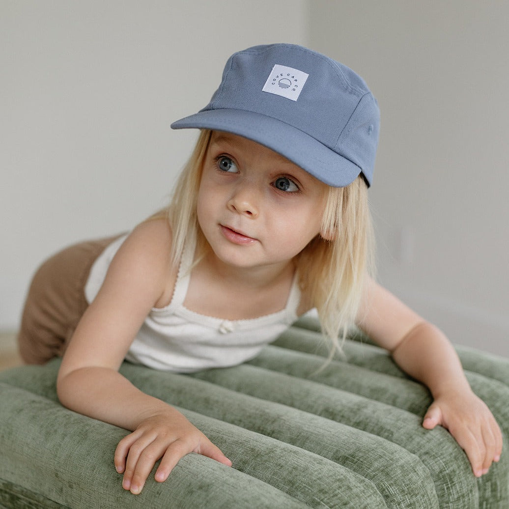 Toddler Organic Cotton Five Panel Hats Made in Canada Cove Cap Company